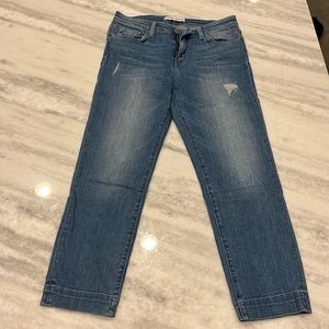 Flying Money cropped jeans